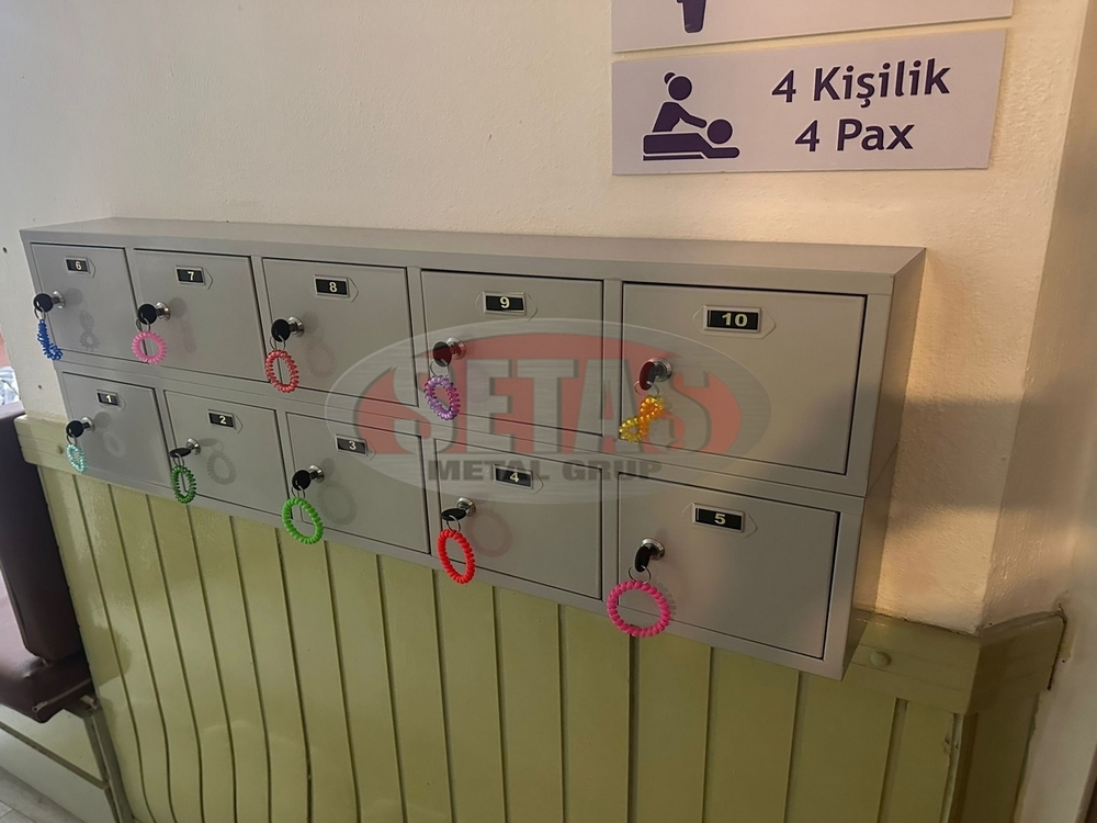 Emanet Dolabı - 10 Gözlü